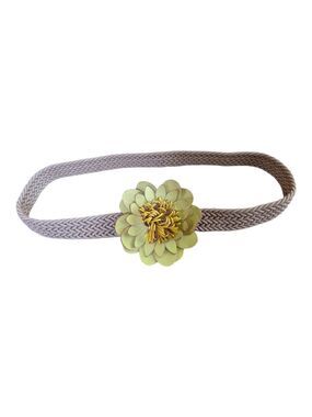 LOFT Floral Snap Stetch 2.5" Wide Belt Boho Summer